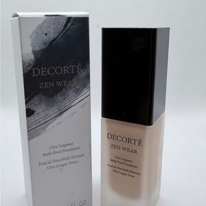 Cosme Decorte Zen Wear Ultra Longwear Foundation - N31 NIB
